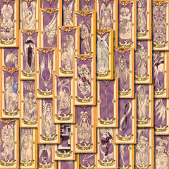 64pcs Tarot Graffiti Waterproof Stickers Pack For Kids Laptop Luggage