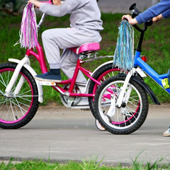 Colorful Tassel Streamers for Kids Bikes and Scooters