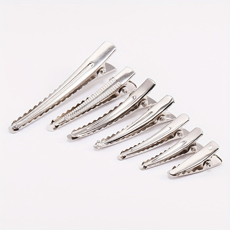 20pcs Metal Tie Clips Hairpins Headwear Jewelry DIY Accessories Size 2 3 4