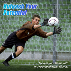 High Performance Soccer Goalie Gloves 4 3mm Latex Palm