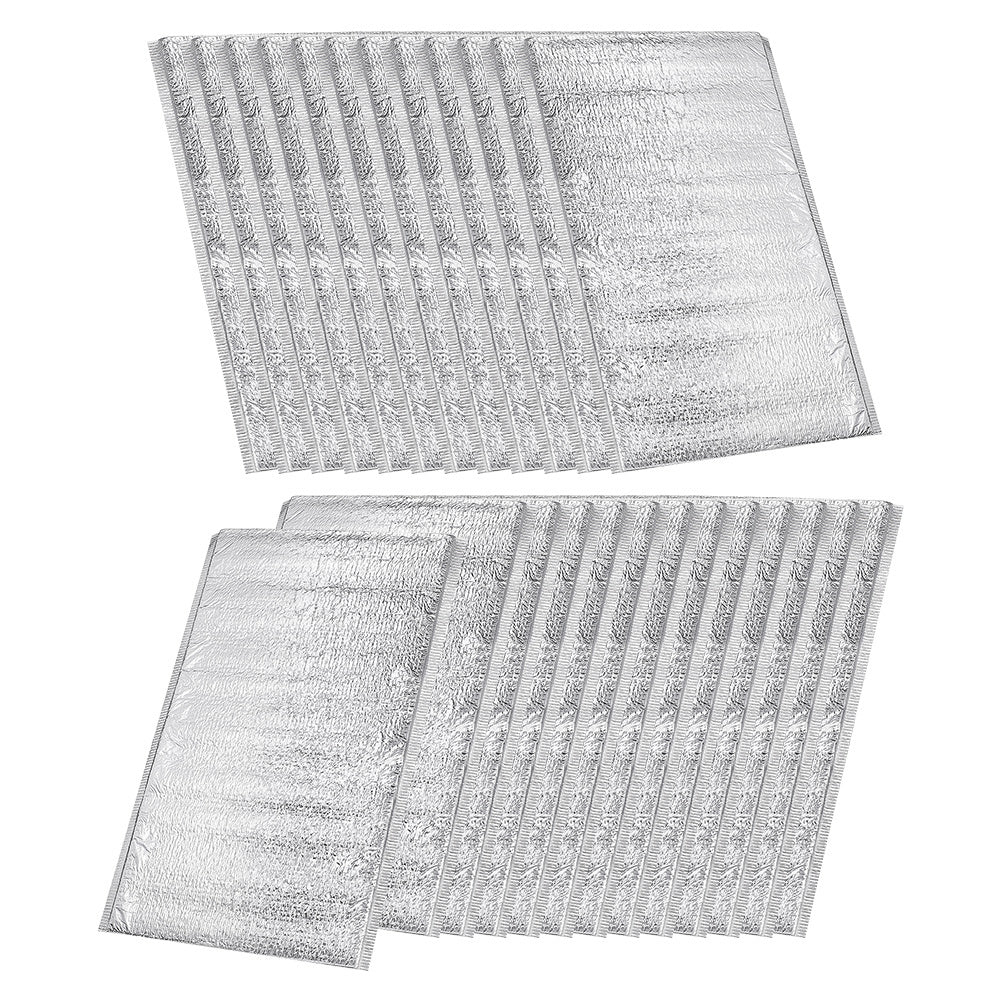25pcs Thermal Insulated Bubble Mailers Lunch Bag for Hot and Cold Meals