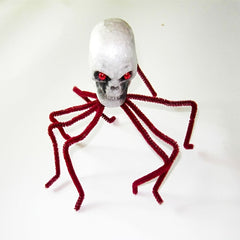 Halloween Little Ghost Head Spider Horror Prank Props Party Supplies
