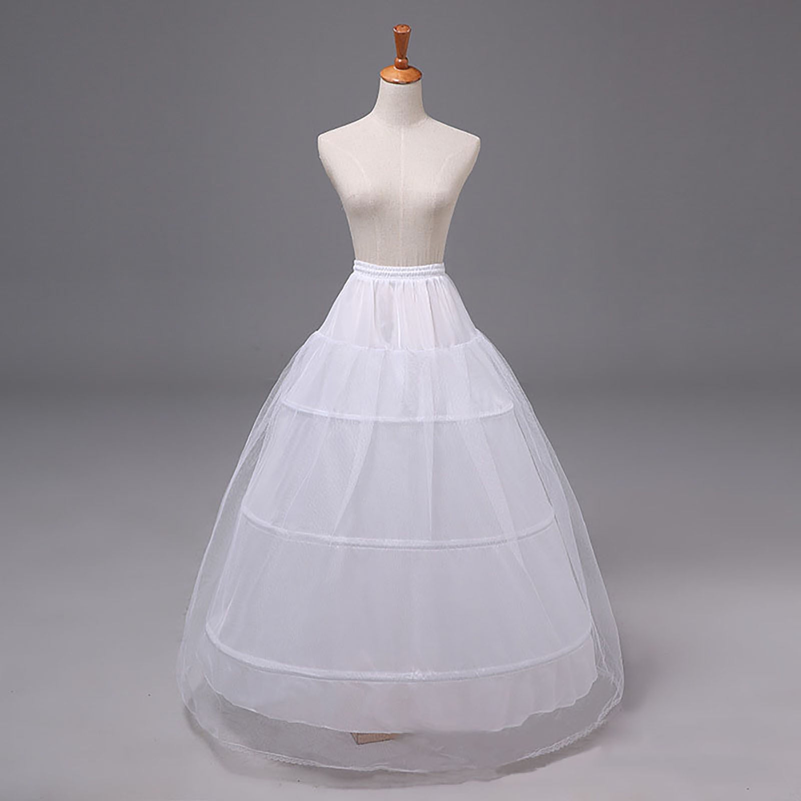 Ankle Length Wedding Petticoat Plus Size Underskirt
