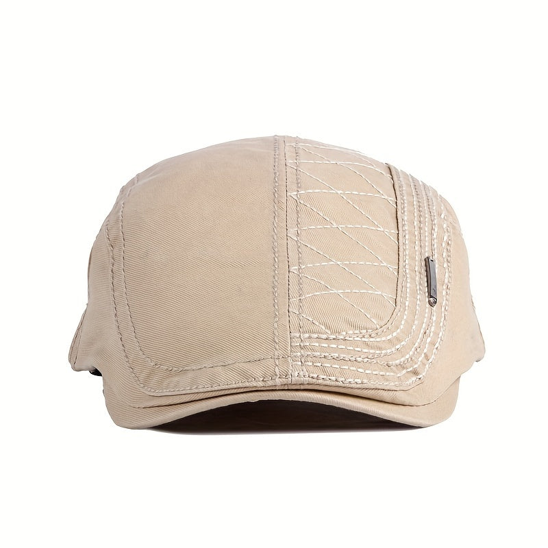 Men's Cotton Beret Retro Duck Tongue Cap