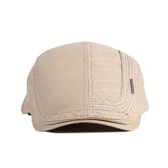 Men's Cotton Beret Retro Duck Tongue Cap