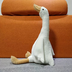Adorable Duck Plush Toy Soft Fluffy Expressive Eyes Perfect Gift Birthdays