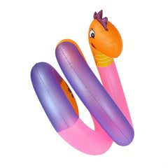 Inflatable Snake Swimming Rings for Kids - Fun Pool Floats