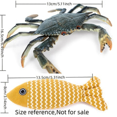 Artificial Crab Model for Aquarium and Garden Decoration