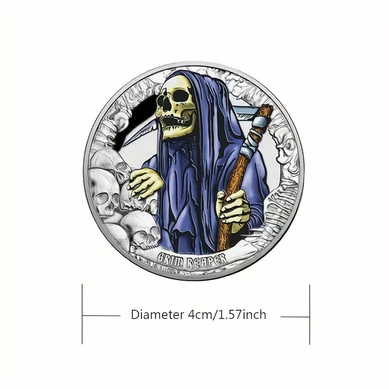 Spooky Halloween Coins - Skulls, Pumpkins, Werewolves