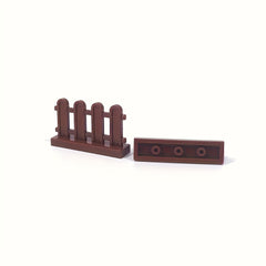 12pcs Toy Railing Brick Parts Set Gift for Kids