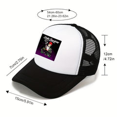 Adjustable Unisex Casual Baseball Cap with Embroidery for Outdoor Sport