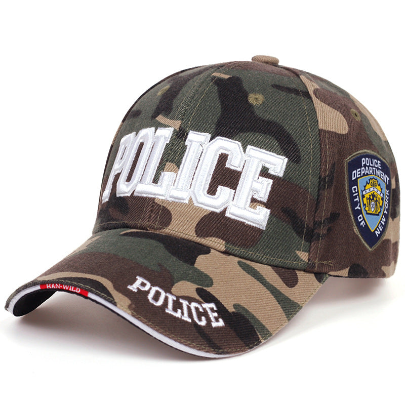 Men's Embroidered Baseball Cap with Letter Design