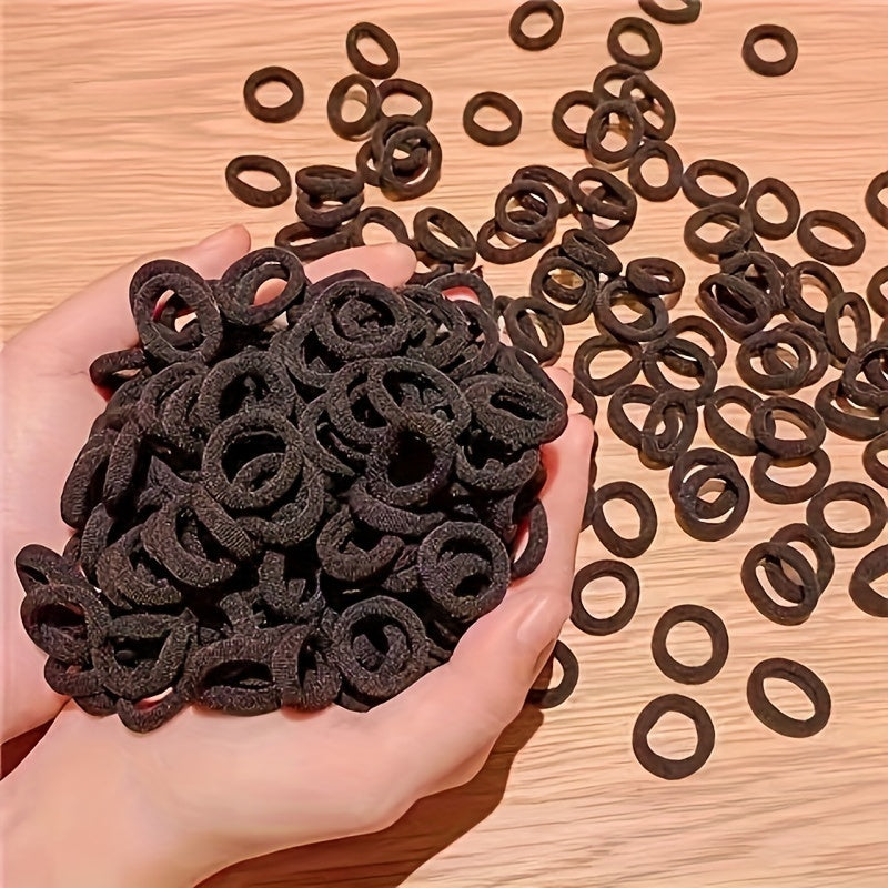 100pcs pack Hair Ties Elastic Hair Rope Style Hair Band