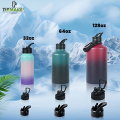 64oz Stainless Steel Insulated Water Bottle for Camping