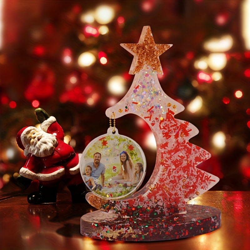 Christmas Tree Display Silicone Mold DIY Heart Shape