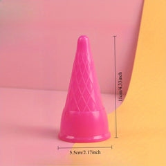 Ice Cream Cone Sand Molds - Set of 10