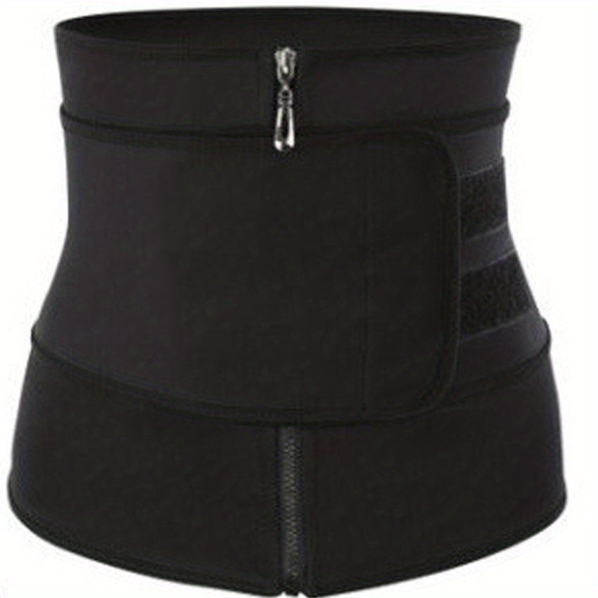 Zipper Waist Trainer Tummy Wrap Slimming Belt