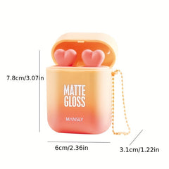 Waterproof Velvet Lip Stain Earphone Dual Lip Gloss