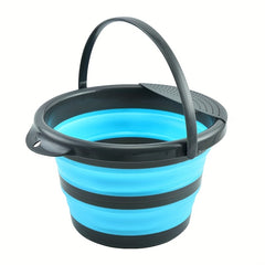 Portable 5L Water Bucket for Camping and Picnics - Foldable and Lightweight