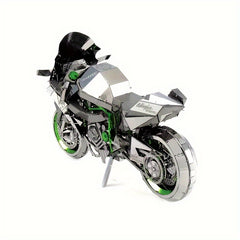 Metal Assembly Model DIY Puzzle Motorcycle Model Gift