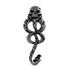 Wizard Lapel Pin Vintage Gothic Accessory for Clothes and Bags