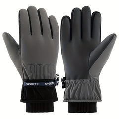 Outdoor Coldproof Windproof Gloves Warm Keeping Cycling Gloves