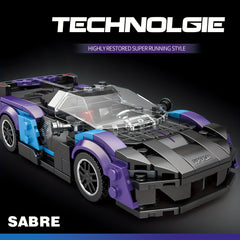 390pcs Car Building Blocks Racing Model Educational Toys for Boys and Girls