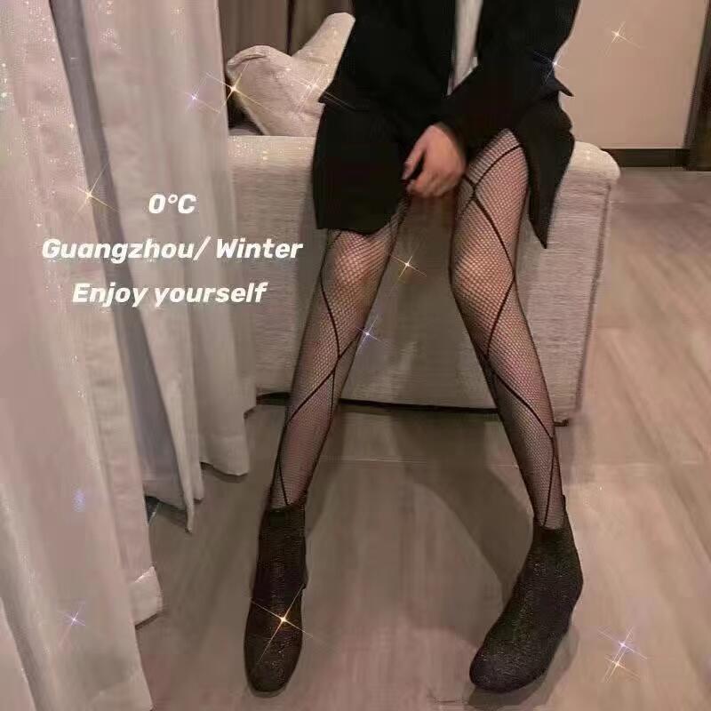 Women's Patterned Nylon Stockings