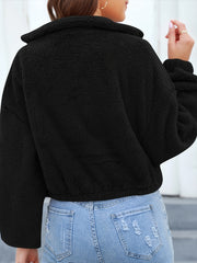 Warm Plush Jacket for Women Winter Sports