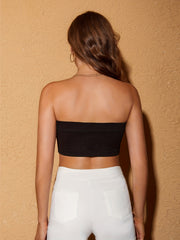 Seamless Strapless Bandeau Bra Soft Stretch Lingerie