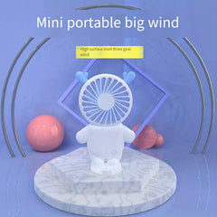 USB Rechargeable Handheld Fan for Summer