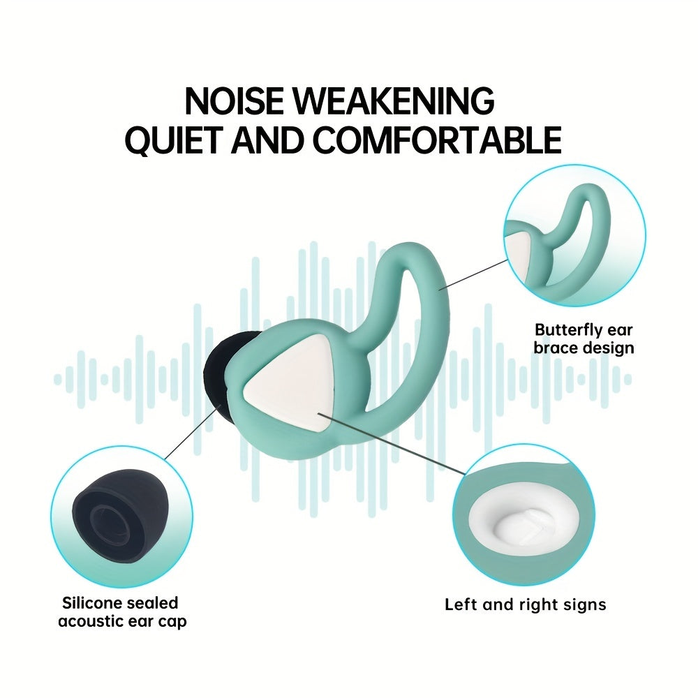 Swimming Earplugs Noise Reduction Waterproof Ear Protection