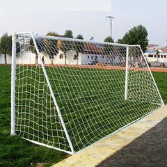 Standard Soccer Net Hand knitted Polyester Soccer Net For Sports Match Training