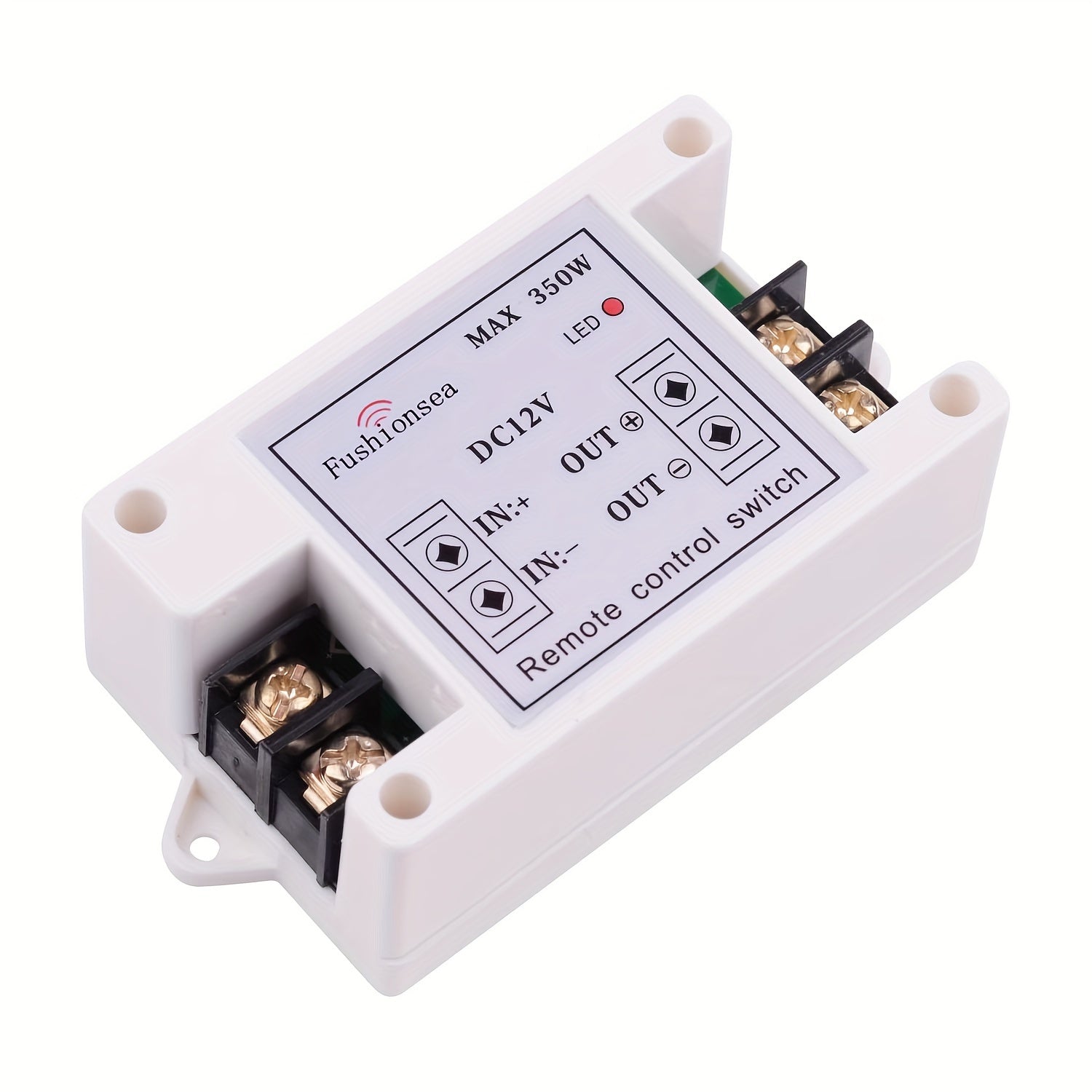 DC 12V 40A Relay Remote Control Switch 433Mhz