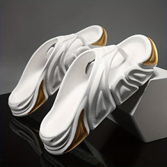 Men's Non Slip Platform Flip Flops Quick Drying Thong Sandals