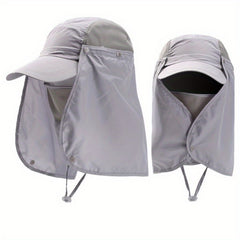 Men's Multifunctional Outdoor Fishing Sunshade Hat