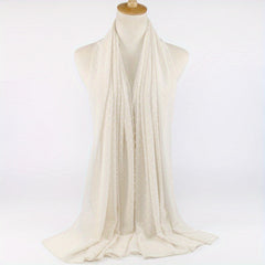 Chiffon Hijab Dotted Scarf Casual Shawl Bandana