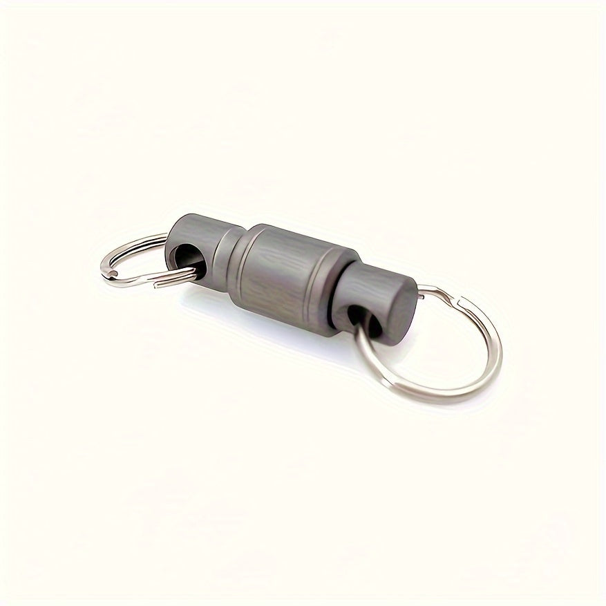 8-Shaped Metal Keychain for Outdoor Camping