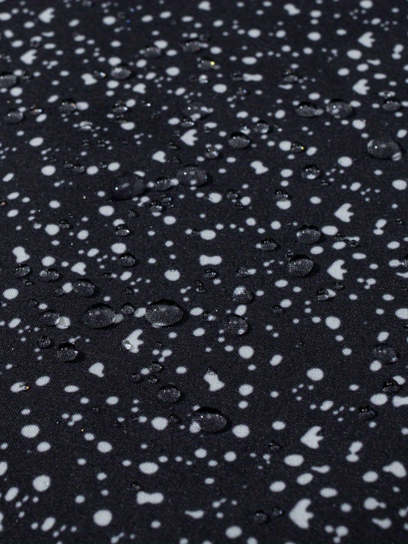 Boys Starry Dots Print Windbreaker Fleece Lining Hooded Jacket
