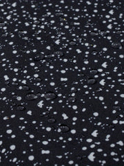 Boys Starry Dots Print Windbreaker Fleece Lining Hooded Jacket