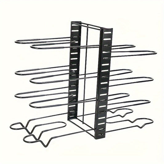 Detachable Folding Kitchen Shelf Pot Rack Countertop Storage