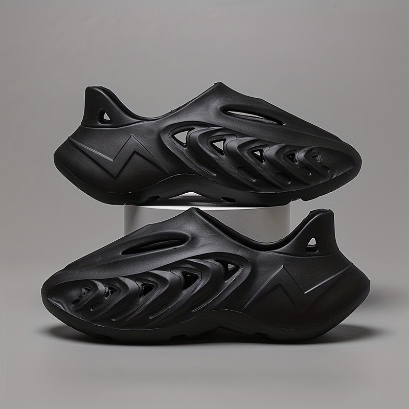 Men's Breathable Foam Runners Cut Out Walking Shoes