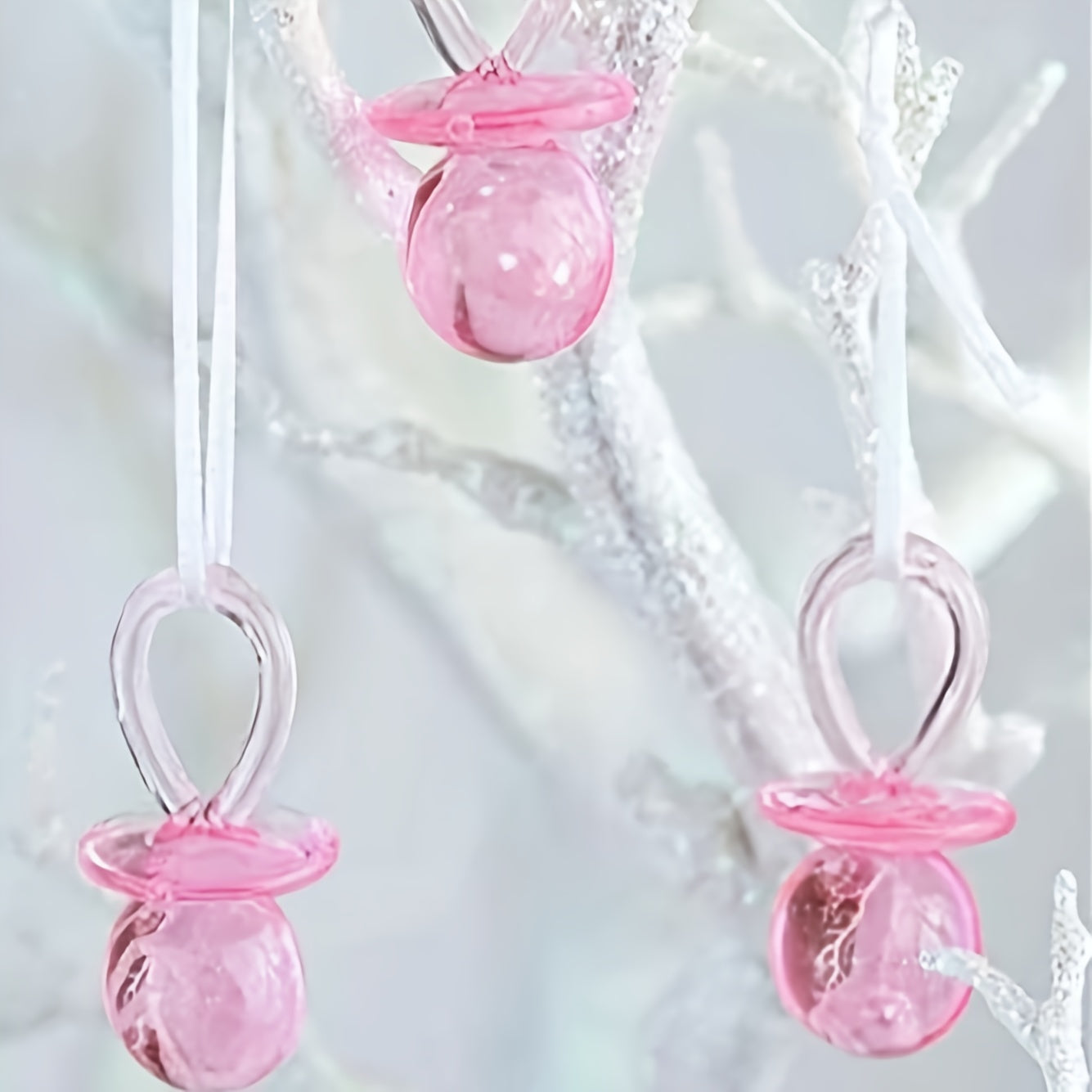 50pcs Mini Pacifier Party Decoration Plastic Pellets