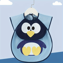 Cartoon Adjustable Baby Bibs Animal Pattern Waterproof Saliva Dripping Bib