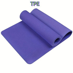 TPE Odorless Yoga Mat Non-slip Wear-resistant Fitness Mat