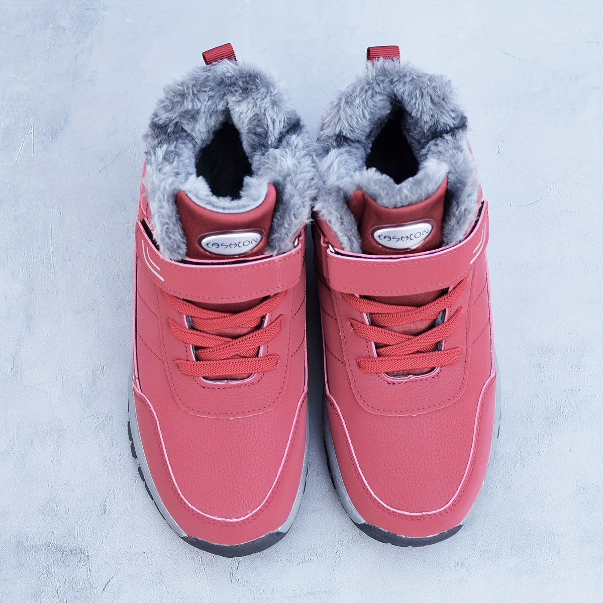 Non Slip Hiking Shoes Wear Resistant Shockproof Warm Camping Shoes