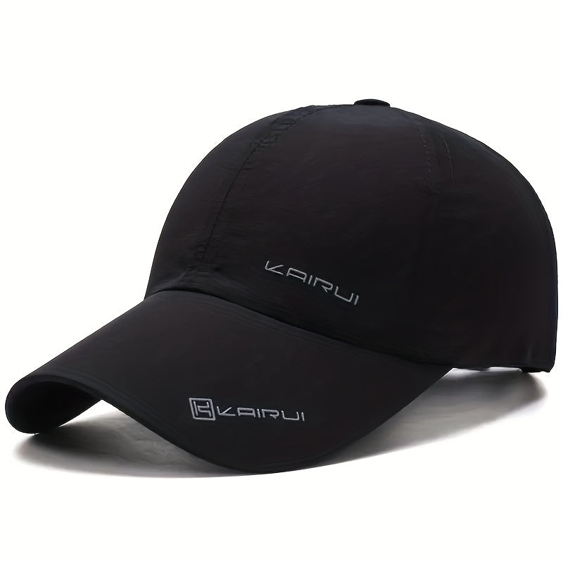 Waterproof Breathable Baseball Cap Solid Summer Sports Golf Sun Hat Unisex