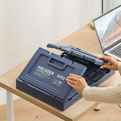 1pc Garden Camping Car Trunk Plastic Storage Box Foldable Storage Box