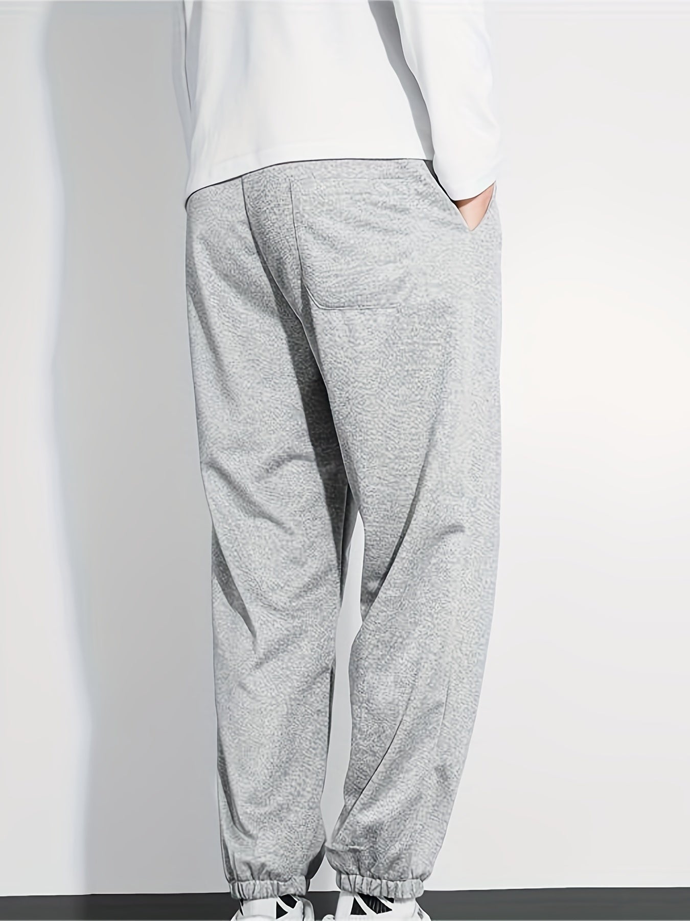 Classic Joggers Men s Casual Solid Drawstring Pants