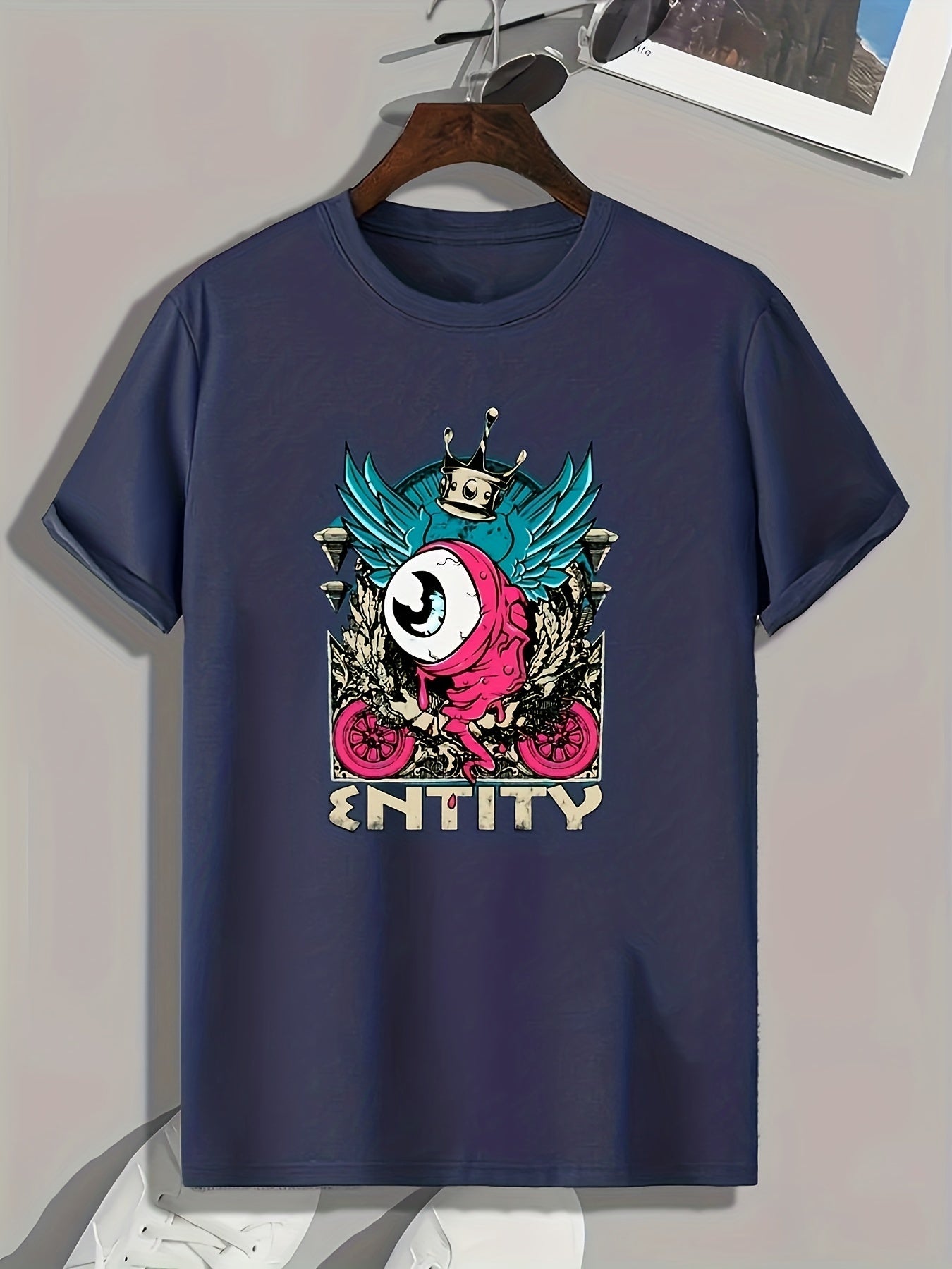 Anime Pattern Print Men's Graphic T shirt Casual Comfy Tees For Summer